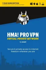 Avast HMA! Pro VPN (5 Devices 1 Year)